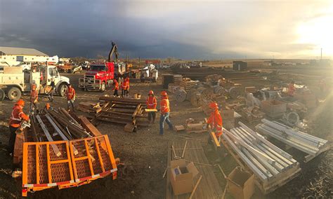 Storm Causes Power Outages in Southwest Saskatchewan .